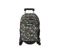 ZAINO SCOLASTICO CON RUOTE DAM Minecraft zaino scolastico doppio scomparto con trolley 28 l con tasca per
