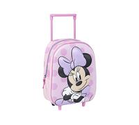 ZAINO SCOLASTICO CON RUOTE MINNIE MOUSE 0300