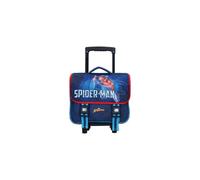 Zaino scolastico con ruote Spiderman 200-3100 Rosso/Blu Blu e Rosso