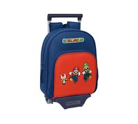 ZAINO SCOLASTICO CON RUOTE SUPER MARIO 8412688609611 9.5 l