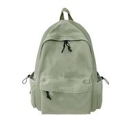 Zaino scolastico da donna casual da viaggio borse da scuola 14 zaino per laptop per ragazze adolescenti zaino leggero zaino per libri d'acqua college ragazzi uomini lavoro zaino laterale, Verde, A