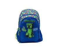 ZAINO SCOLASTICO DAM Minecraft Boom Creeper 32 x 20 x 44 cm con tasca per Laptop