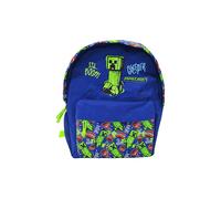 ZAINO SCOLASTICO DAM Minecraft Boom Creeper con carrello regolabile con tasca per Laptop