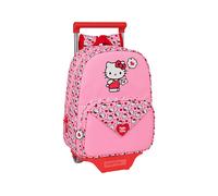 Safta Zaino Con Ruote Hello Kitty 10l 26x34x11 Cm