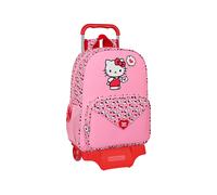Safta Zaino Con Ruote Hello Kitty 21l 33x42x14 Cm