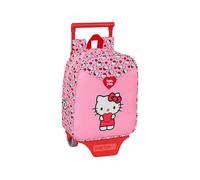 Safta Zaino Con Ruote Hello Kitty 6l 22x27x10 Cm Mini