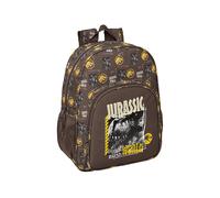 Safta Zaino scolastico JURASSIC WORLD – adatto a carrozzina, comodo e resistente 33x14x42 cm