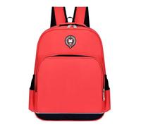 Zaino Scolastico Leggero e Resistente per Bambini Ideale per Viaggi e Utilizzo Quotidiano (Red, A)