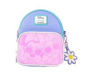ZAINO SCOLASTICO LOUNGEFLY Disney Daisy & Minnie backpack bag 21cm 4 l