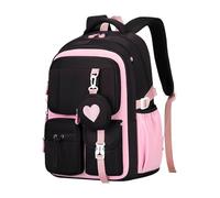 Zaino scolastico per adolescenti | Zaino leggero - Zaino per bambini | Per bambine e studenti universitari, Rosa, Se référer au descriptif, Fare riferimento alla descrizione