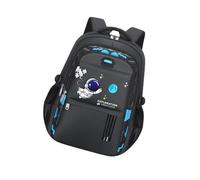 Zaino scolastico per bambini capacità a tema astronauta Pratico tessuto Oxford resistente agli strappi per lo studio quotidiano Zaino scolastico essenziale capacità