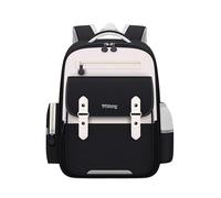 Zaino scolastico per bambini Cloud Glow in the Dark per ragazzi e ragazze dalla 1 alla 6 classe, zaino leggero con spallacci e cintura per ragazze dai 5 ai 17 anni (Black, L)