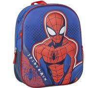 Zaino scolastico per bambini Spider-Man con design blu e rosso - Zaino Spiderman resistente e leggero con ampio scomparto e spallacci imbottiti