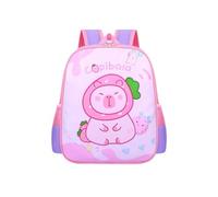Zaino scolastico per bambini, zaino scolastico per bambini Capybara, zaino scolastico impermeabile per cartoni animati fresco e carino, tre misure tra cui scegliere,Viola,Small