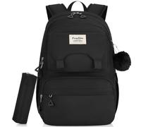 Zaino Scolastico per la Stagione Scolastica, Zaino da viaggio con tasche multiple per donne, zaino per computer portatile adatto per notebook da 15,6 pollici