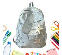Zaino scolastico per ragazze impermeabile cinghia regolabile cerniera | Zaino leggero per scuola, per adolescenti, donne, ufficio, scuola, università, palestra, viaggi, attività all'aperto