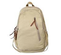Zaino scolastico per ragazzi ragazze scuola media bookbags ragazzi compatto fotocamera zaino, cachi, Etichettalia unica