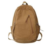 Zaino scolastico per ragazzi ragazze scuola media bookbags ragazzi compatto fotocamera zaino, Marrone, Etichettalia unica