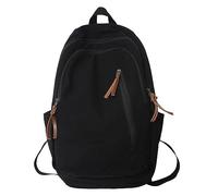 Zaino scolastico per ragazzi ragazze scuola media bookbags ragazzi compatto fotocamera zaino, Nero , Etichettalia unica