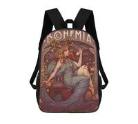 Zaino Scolastico Per Studenti As Above It Is Below Recreating A Magic And Free Spir ... Zaino Scolastico Per Bambini Stampato in 3D Zaini Da Viaggio Alla Moda Borsa Scolastica Per Ragazzi 17inch