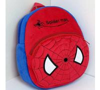 Zaino scolastico piccolo in peluche di Spider-Man Marvel, zaino a spalla carino con motivo cartoni animati GeometricoPoliestere
