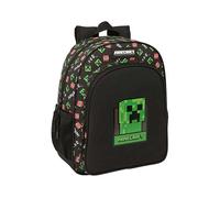 Safta Minecraft 15l 32x38x12 Cm Backpack Nero Bambini