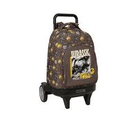 Safta Jurassic World 33l 33x45x22 Cm Wheeled Backpack Marrone Bambini