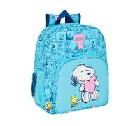 ZAINO SCOLASTICO SAFTA Snoopy Love Junior Adattabile a Carrello