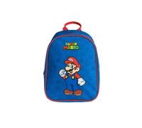 Zaino scolastico Super Mario Bros Nintendo 32 cm Blu, Multicolore