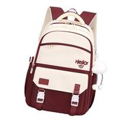 Zaino Scompartimento Multiplo Alla Con Fascino A Sospensione Per Studente E Pendolari Grandi Dimensioni Della Scuola Da Giorno In Cui Un Zaino Da Viaggio Unisex