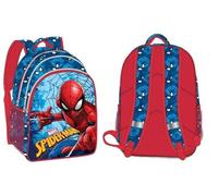 Zaino scuola 3 zip deluxe Cm. 42x32 - Spiderman