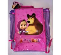 Zaino scuola bambina estensibile Masha and the Bear Zainetto Masha e Orso