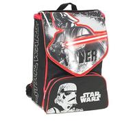 Zaino Scuola compatibile Star Wars per primaria secondaria - Bambini e ragazzi con spada giocattolo inclusa + 7 penne multicolore e portachiave fischietto