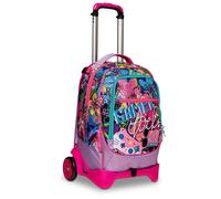 Zaino Scuola Con Carrello Sganciabile A 2 Ruote - Trolley Jack 2WD - SJ GANG -