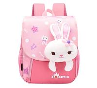 Zaino Scuola Elementare Bambina, Zaino Scuola Elementare Regolabile, La Borsa per Bambini Cartoon Boy And Girl School Bag può Essere trasportata e trasportata Borsa Multifunzionale