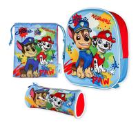 Zaino Scuola Elementare Bambino 3D Zainetto e Astuccio Paw Patrol Zaino