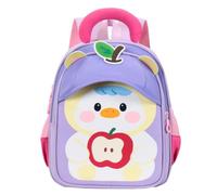 Zaino Scuola Elementare, Zaino Scuola Elementare Bambina Resistente, Kids Cartoon Backpack for Kids Large Capacity with Cute 3D Character Design Lightweight Travel Bookbag for Boys And Girls