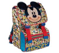 Zaino scuola estensibile deluxe Topolino Cm. 27x40x16