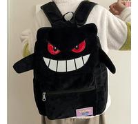 Zaino Scuola Grande Gengar Pokémon Peluche Kawaii Viola Nero idea Regalo 43 Cm