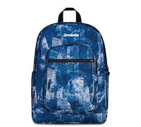 Zaino Scuola Invicta Jelek Fantasy Blue Urban 34 Litri Tasca PC