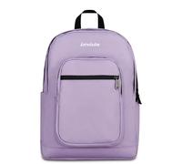Invicta Zaino Jelek Plain, Rosa, 34 L, Doppio Scomparto, Doppia tasca frontale, Tasca interna con organizer, Tasca porta pc o tablet, Tasca portaborraccia, Scuola media e superiore, Ragazza