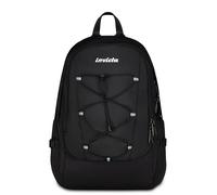 Invicta Zaino Scuola Invict-Act Smart, Nero, Doppio Scomparto Con Tasca per PC e Tasca per Borraccia, 23 lt, Scuola Media e Superiore, Zaino Ragazza e Ragazzo