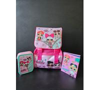 ZAINO SCUOLA LOL SURPRISE CON ASTUCCIO DIARIO SET 3 PEZZI ELEMENTARE PROMOZIONE