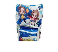 Zaino Scuola Me Contro Te Blu Estensibile con Luci 40x26x16(21) cm