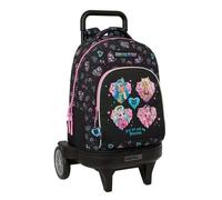 Zaino Scuola Monster High Nero 33 x 45 x 22 cm