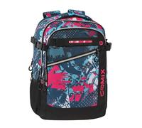 Zaino Scuola Organizzato Comix Wbs 2.0 Mix Pink