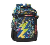 Franco Cosimo Panini COMIX Zaino Organizzato con Sistema WBS 2.0, Multicolore, Spallacci Ergonomici con Memory Foam, Stile Graffiti