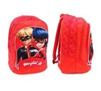 ZAINO SCUOLA ORGANIZZATO MIRACULOUS LADY BUG PRODOTTO UFFICIALE 2018
