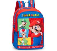 ZAINO SCUOLA ORGANIZZATO SUPERMARIO - PANINI