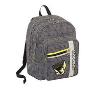 Zaino Scuola Outsize Seven - Rebel Boy - Nero - 33 LT - Power Bank Integrato